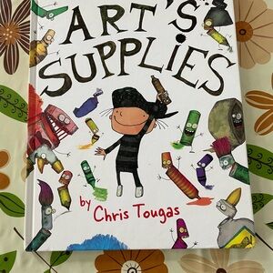 🌻3/$20🌻 Art's Supplies book by Chris Tougas